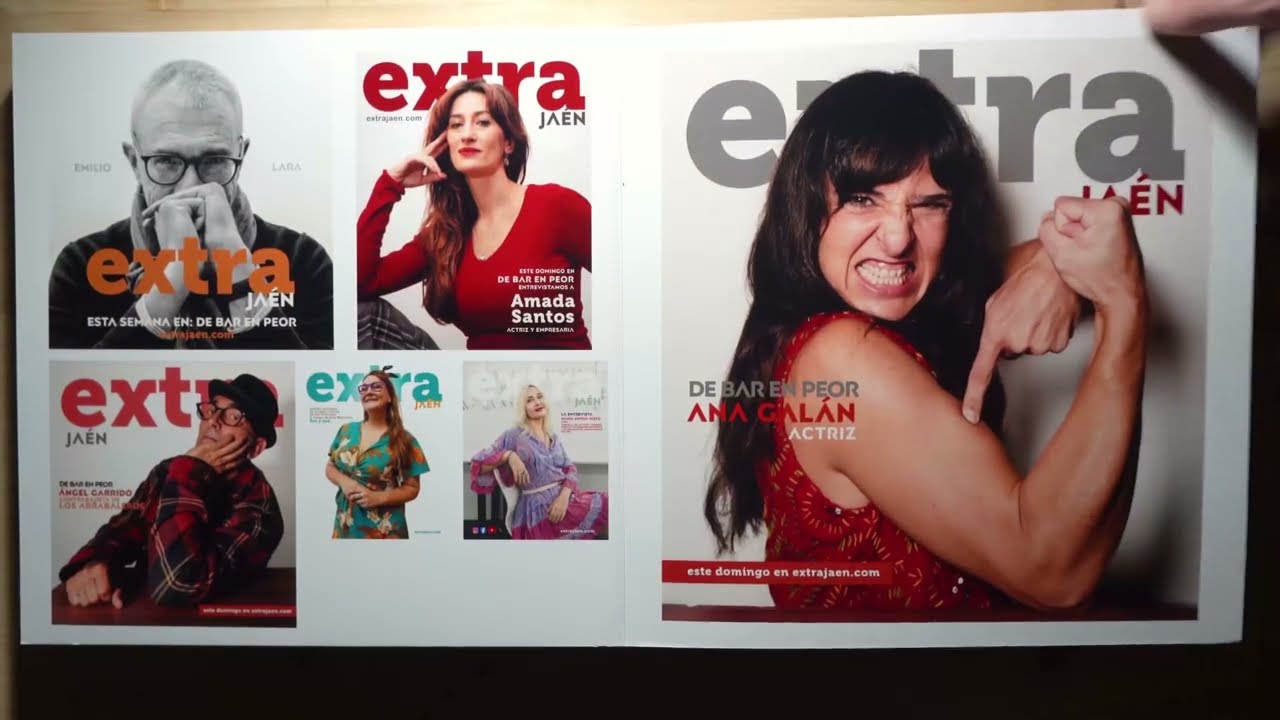 Cuatro años de retratos de Ramón Guirado en Extra Jaén