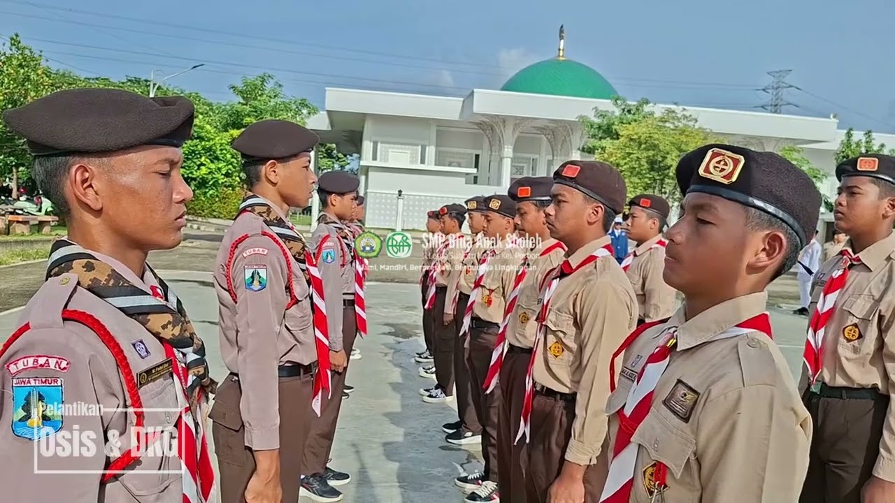 Pelantikan OSIS & DKG SMP Bina Anak Sholeh Masa Bhakti 2026-2027