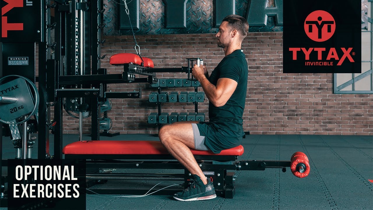 TYTAX® T1-X (Opt. JD-X) | Seated Lever Pulldown (Rotary Handles / Underhand Close Grip)