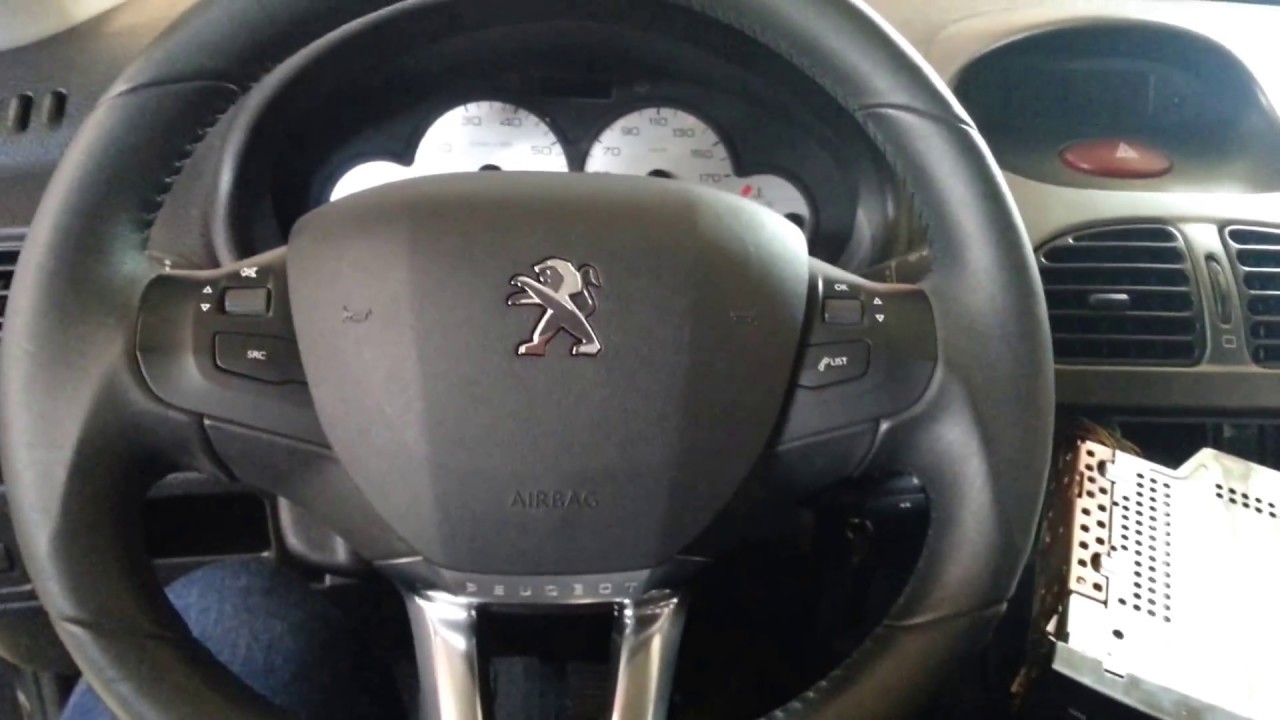 Instalação som media player quatro rodas no peugeot 206 ano 2004 Feline 1/2