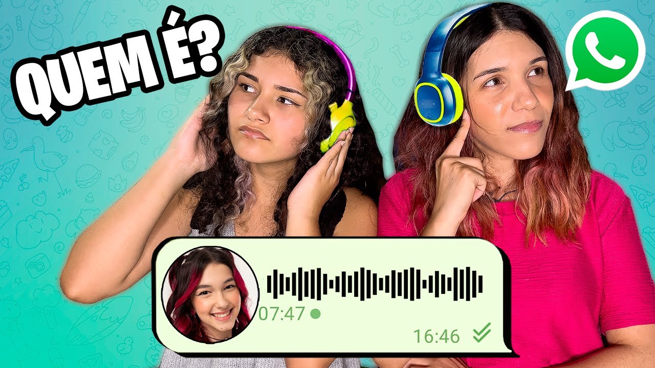 ADIVINHE OS YOUTUBERS PELA VOZ