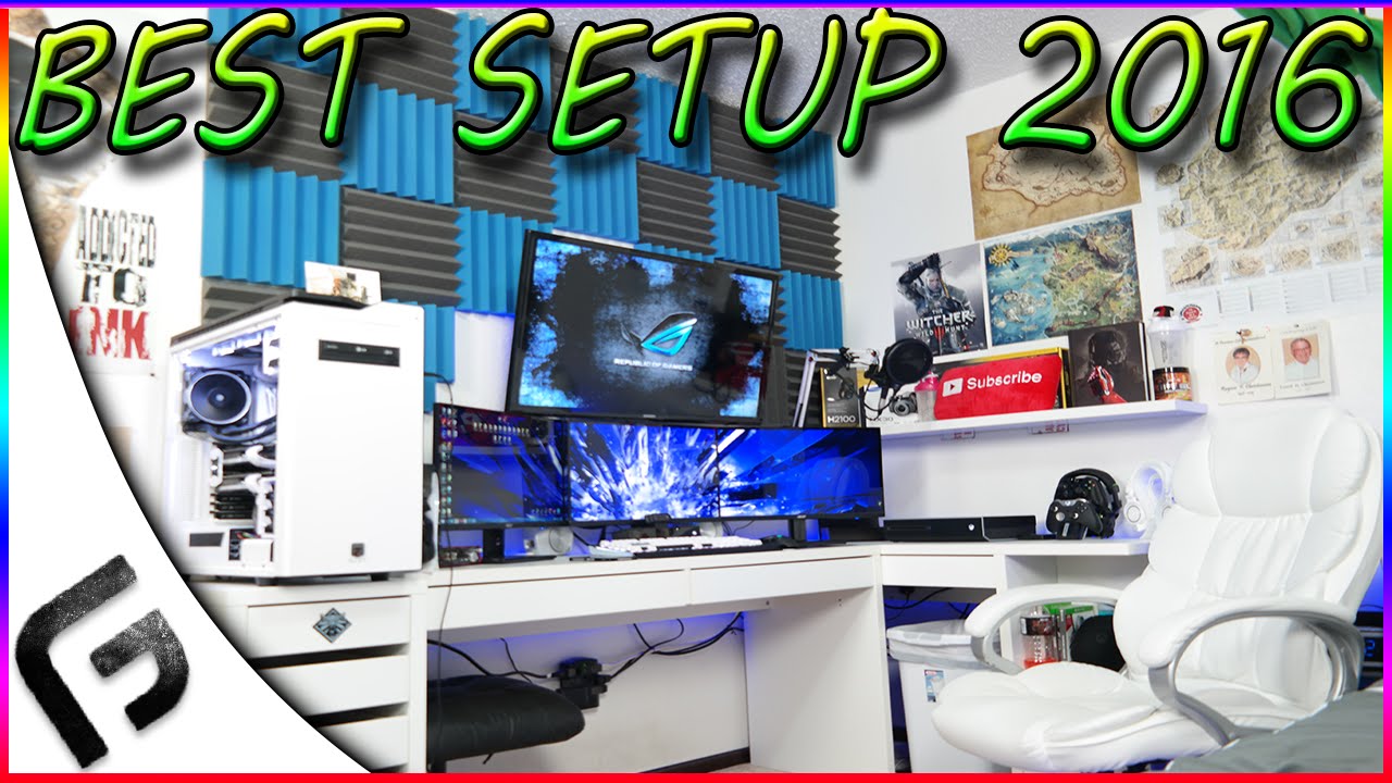 ULTIMATE GAMING SETUP 2016 - Frosted Gaming