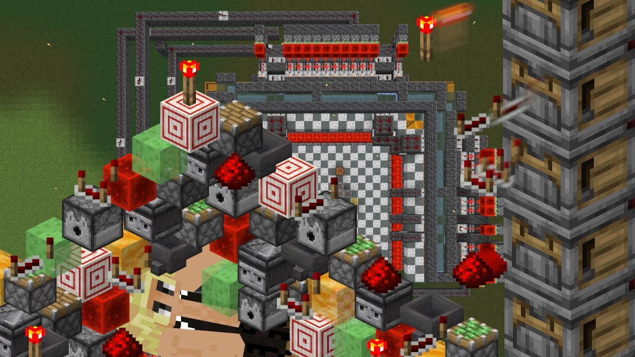 AUTOCRAFTING EVERY REDSTONE COMPONENT | MINECRAFT | 009