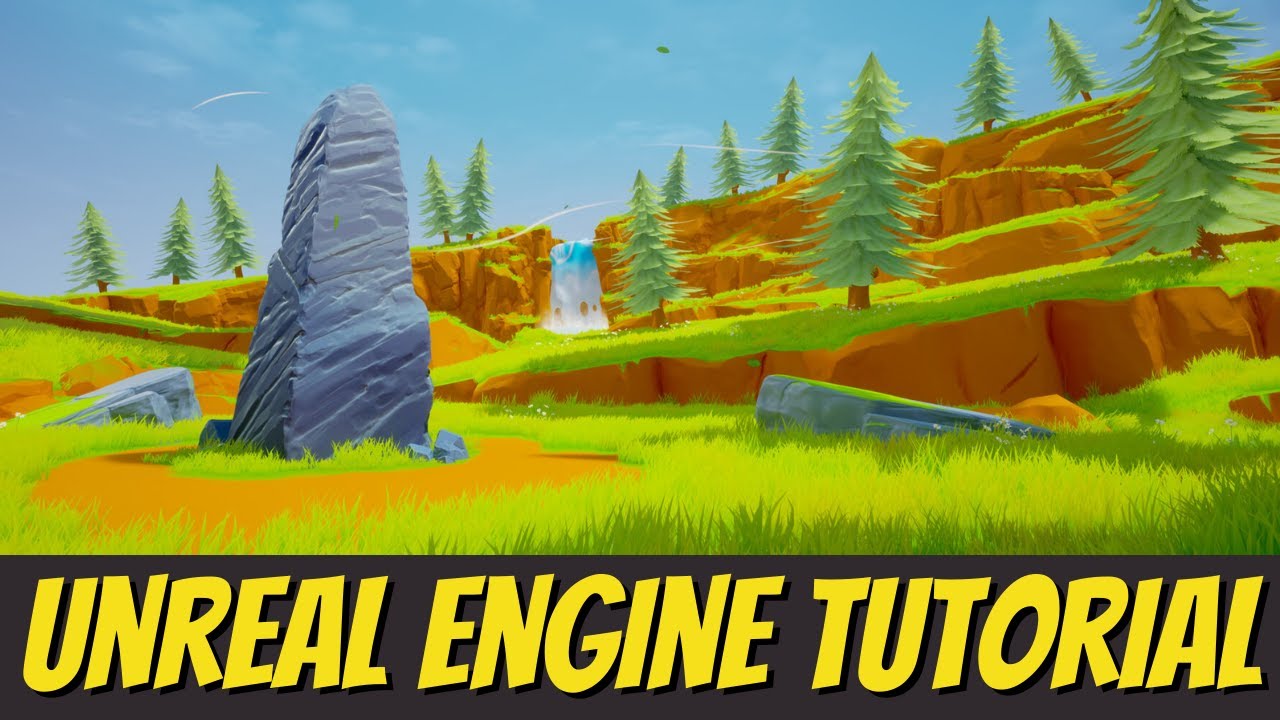 Учебное пособие по Unreal Engine 4 — создание трёхмерной среды травянистого поля