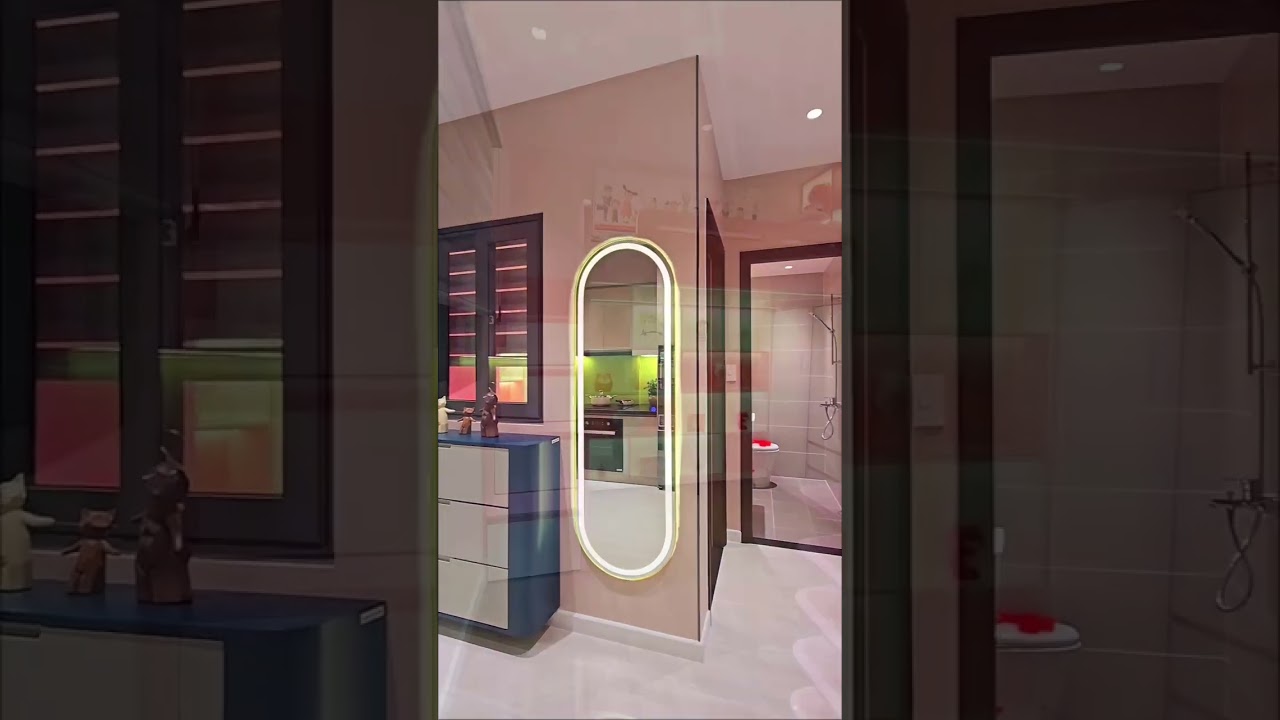 Mẫu nh&agrave; dự &aacute;n Bcons City căn 53m2 - 2PN + 2WC