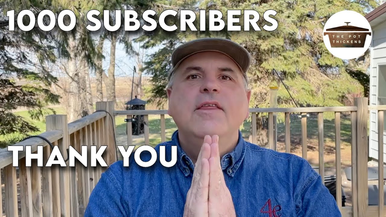 THANK YOU - 1000 SUBSCRIBERS