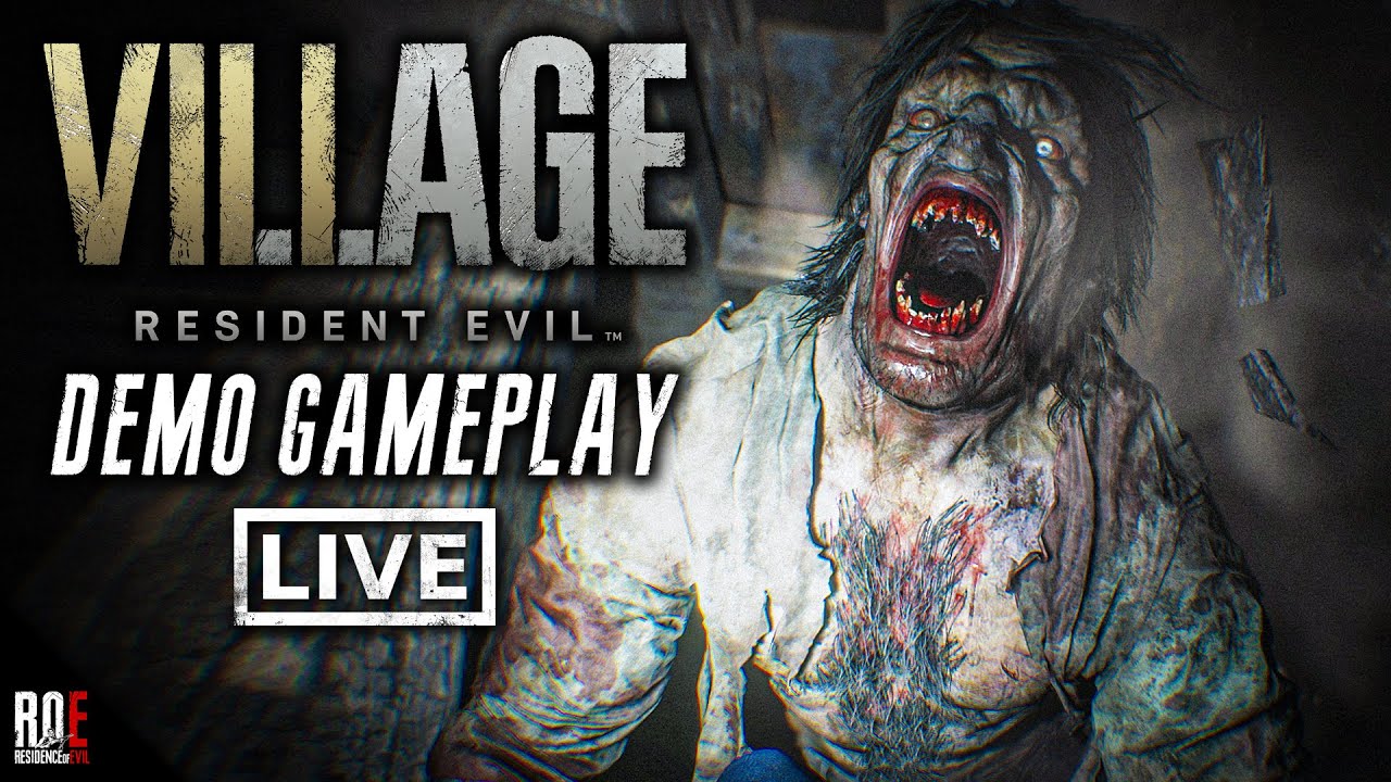 RESIDENT EVIL 8: VILLAGE || GAMEPLAY DEMO | First Impressions | 🔴LIVE
