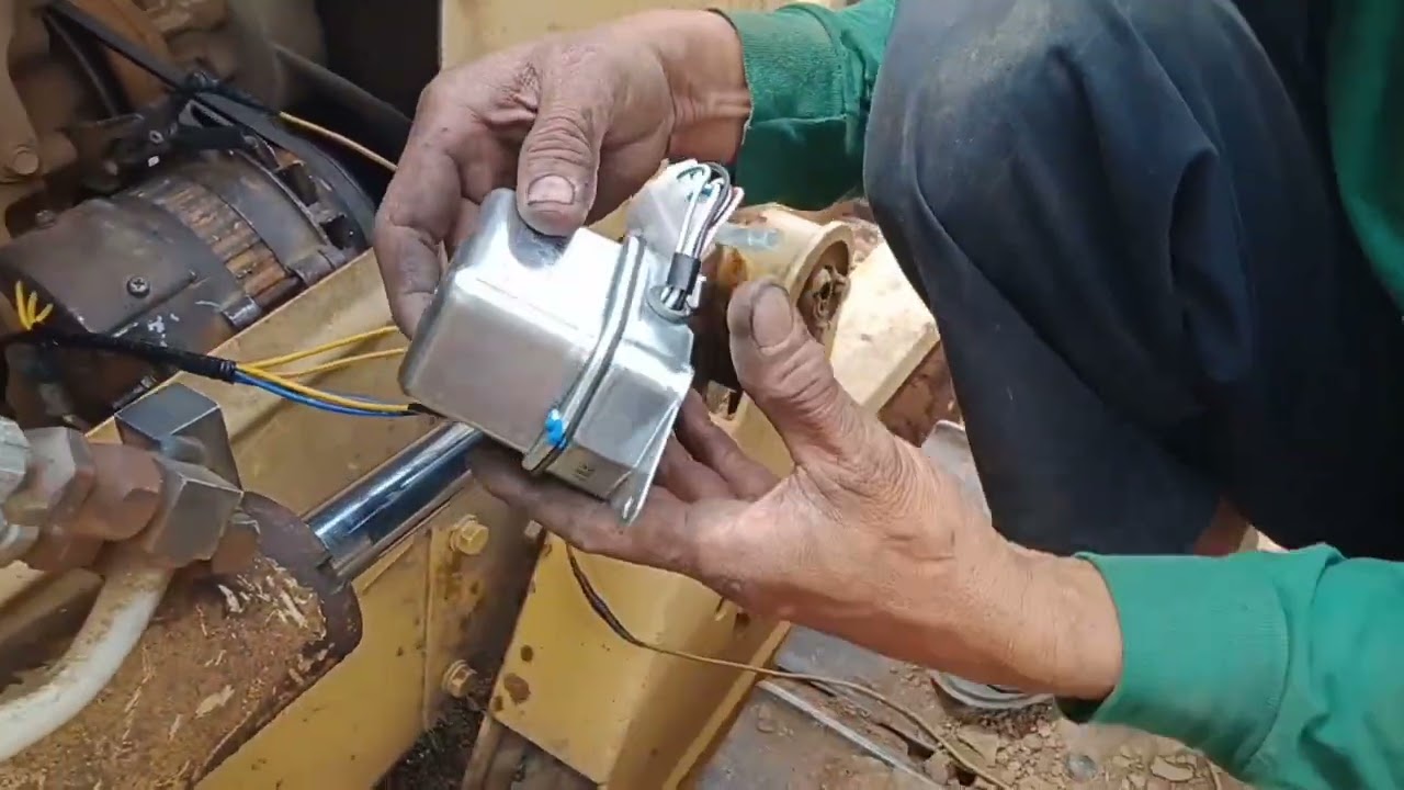 Alternator to voltage Regulator AVR 615 ,24 volts Wiring Connection ( tutorial).