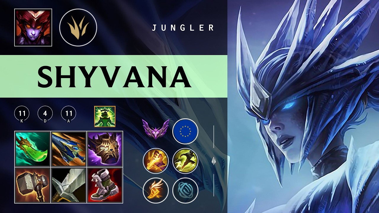 Shyvana Jungle vs Ambessa - EUW Master Patch 26.05