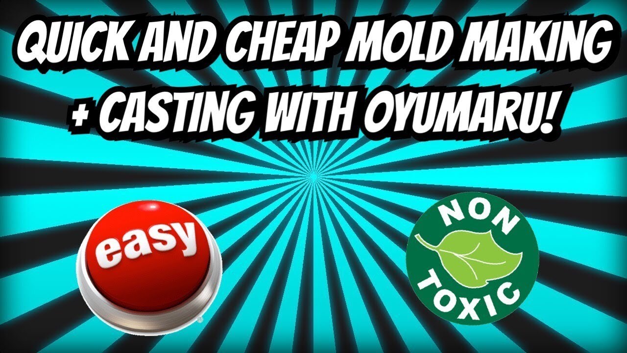 Repairing a Sideshow Predator Bust by making an EASY two-part reusable and non-toxic mold! Oyumaru