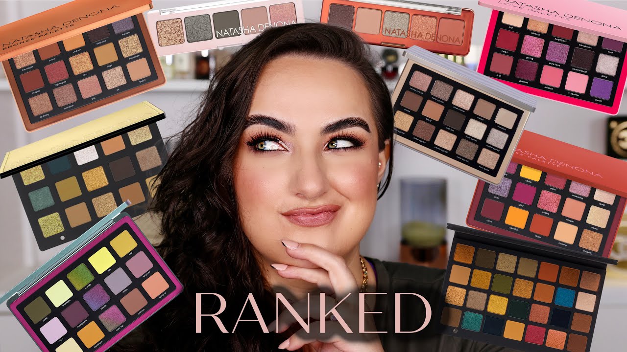 RANKING ALL OF MY NATASHA DENONA PALETTES FROM WORST TO BEST! | PATTY