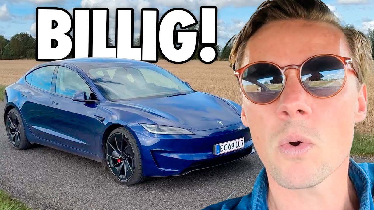 Imponerende og billig, men ALT for selvsikker – Tesla Model 3 PERFORMANCE (2024)