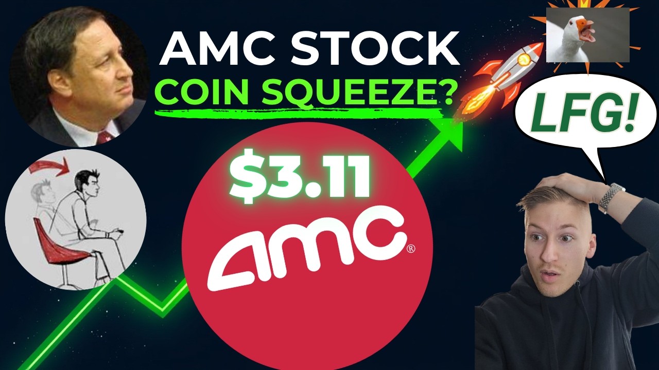АКЦИИ AMC: ШОРТ-СКВИЗ КРИПТОВАЛЮТЫ ПО $3.11? (Гендиректор Адам Арон делает заявление)