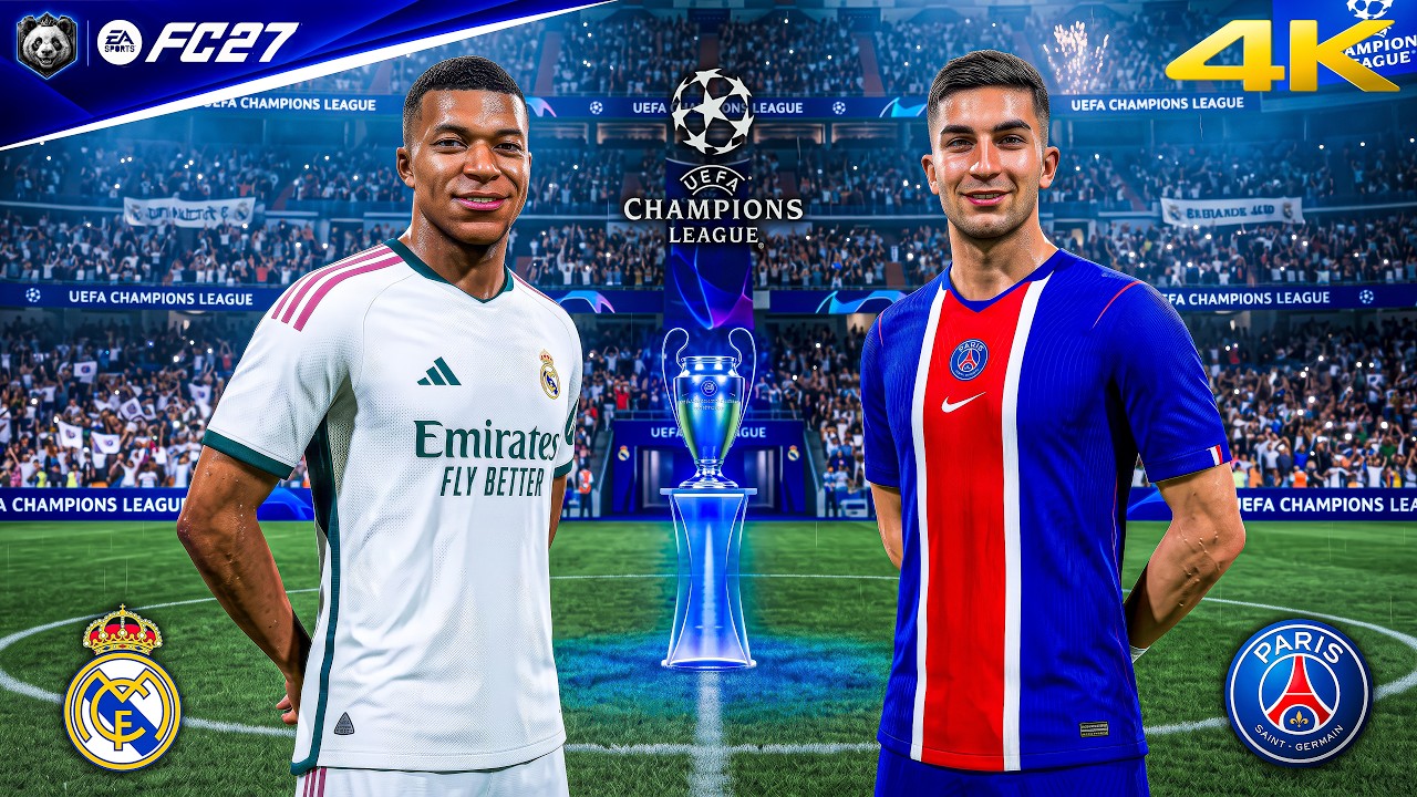FC 27 - Real Madrid vs. PSG - UEFA Champions League 26/27 Final Full Match | PS5&trade; Pro [4K60]