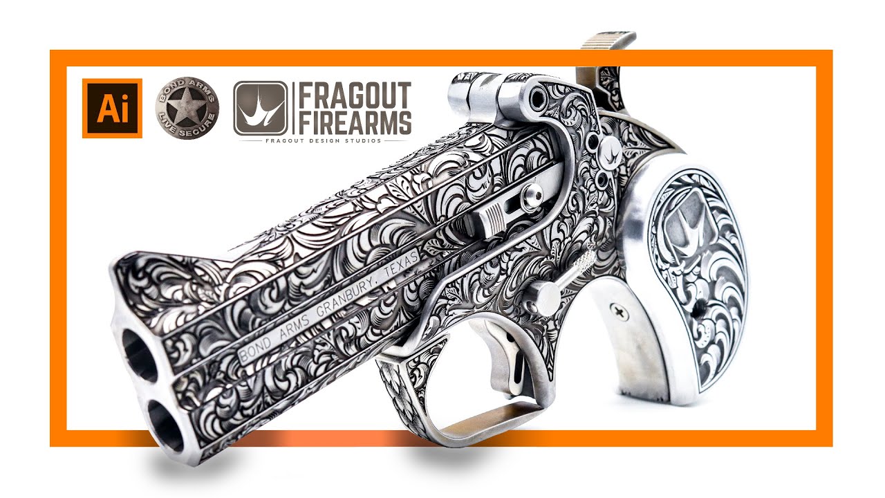 My First Laser Engraved Bond Arms Derringer Pistol Using My Fiber Laser | Fragout Firearms