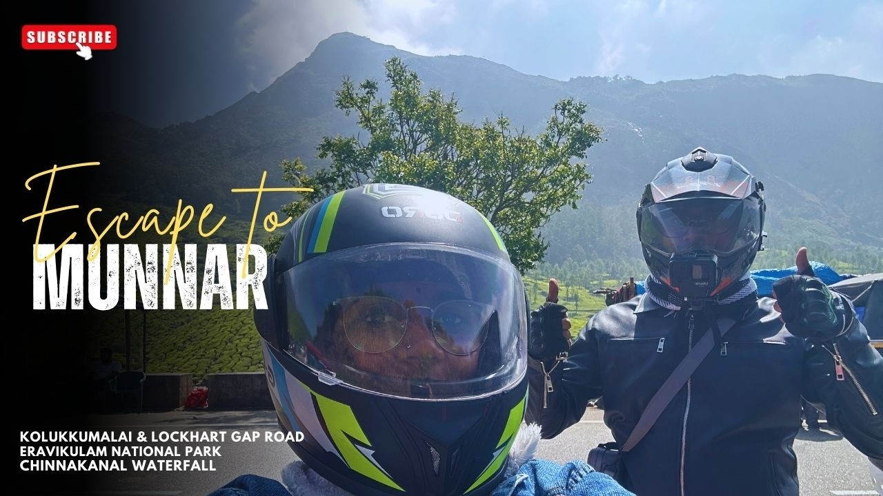 Munnar’s Most Beautiful Road | Bike Trip to Kolukkumalai | Eravikulam National Park |Vlog-35 | Day-4
