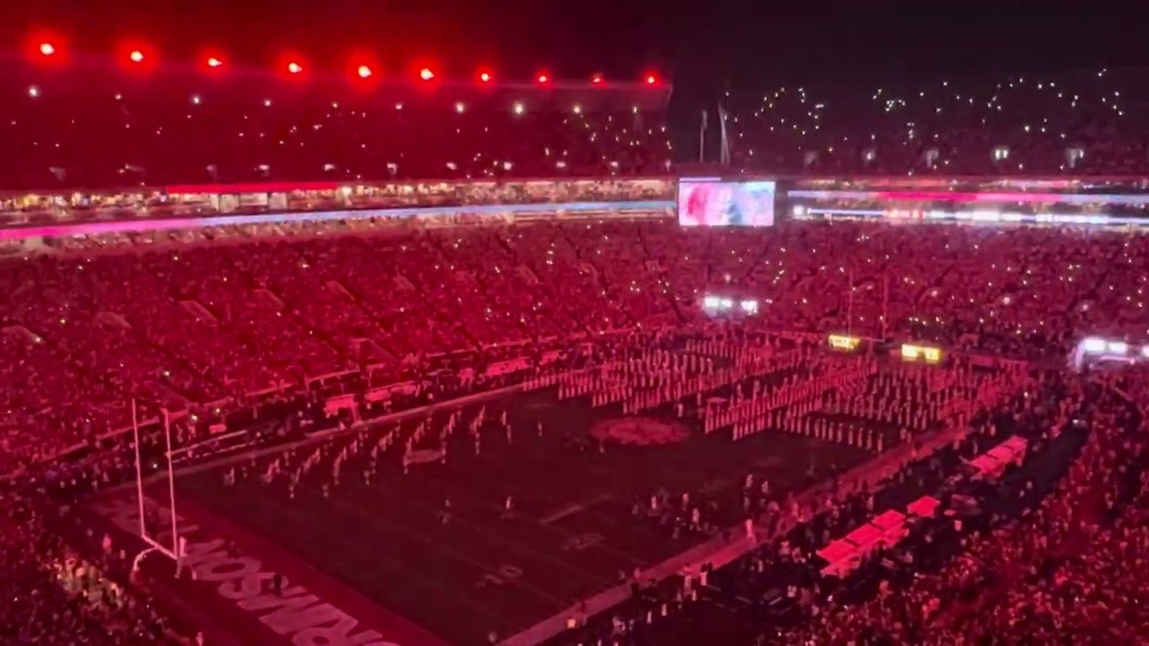 Alabama entrance vs LSU 2025 