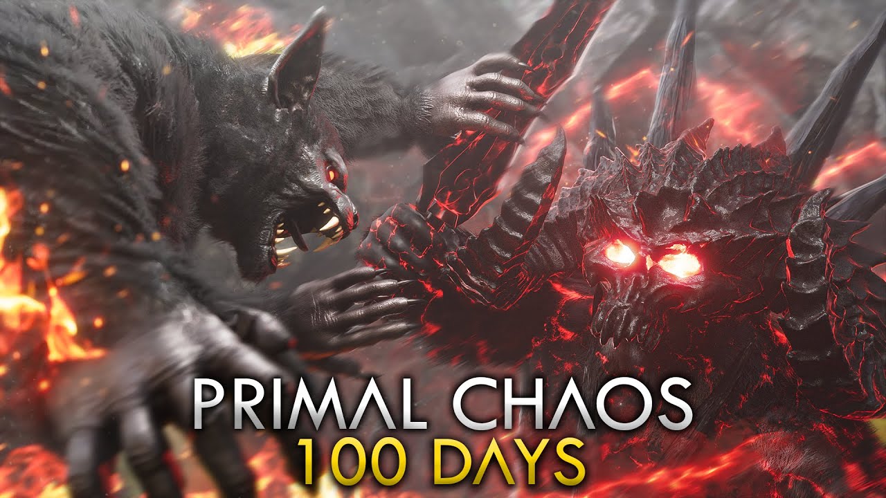 I Spent 100 Days In Ark Primal Chaos, Here's What Happened!