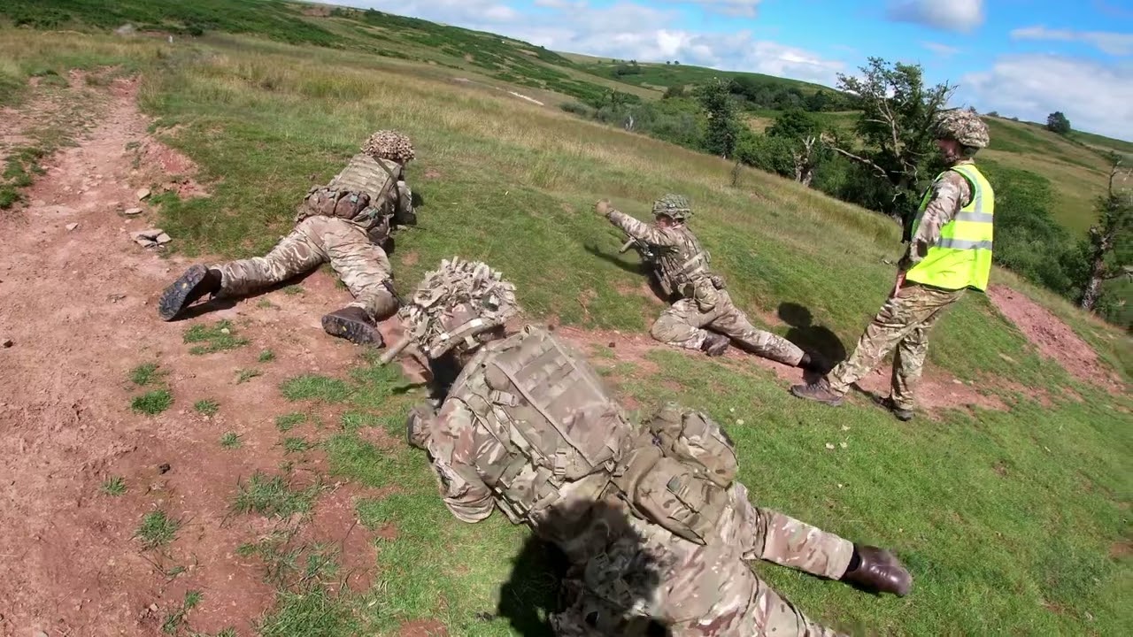 Welsh Warriors conduct Live Fire Tactical Training
