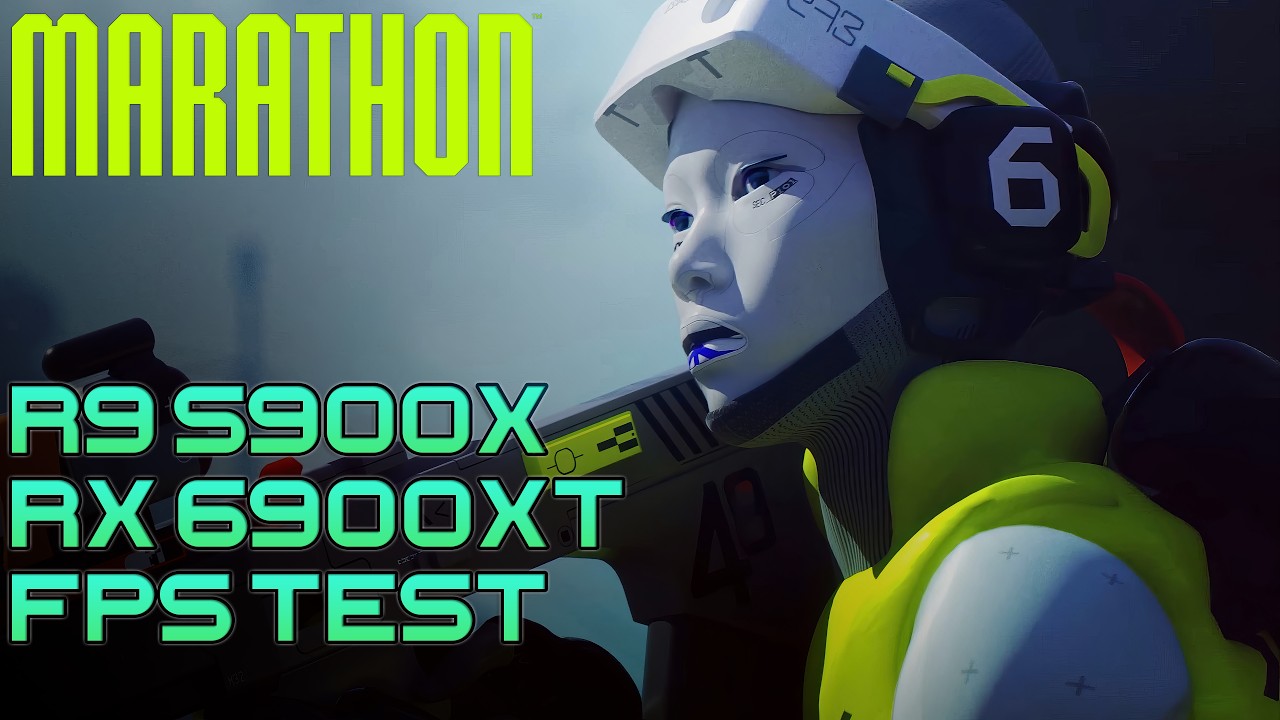 R9 5900X - RX 6900 XT | Marathon | Highest Settings FPS Test