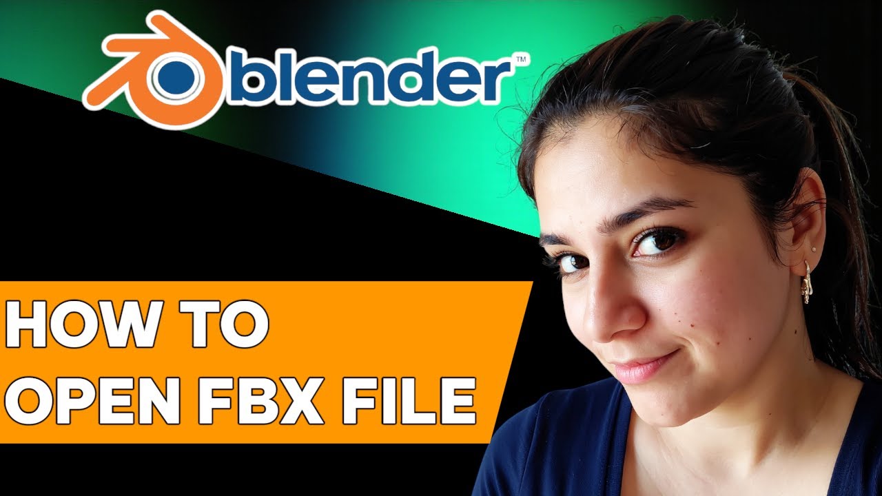 How to open FBX file in Blender