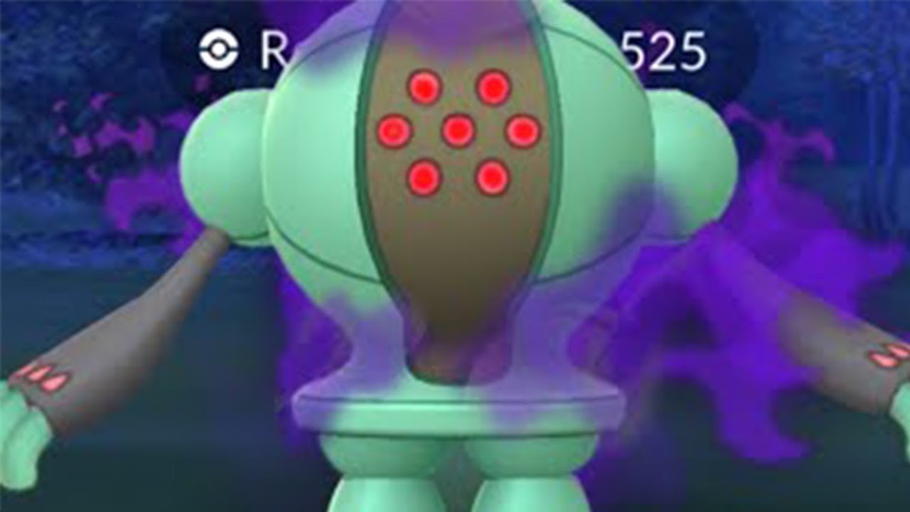 Got Giovanni's Shadow *SHINY Registeel in Pokemon go