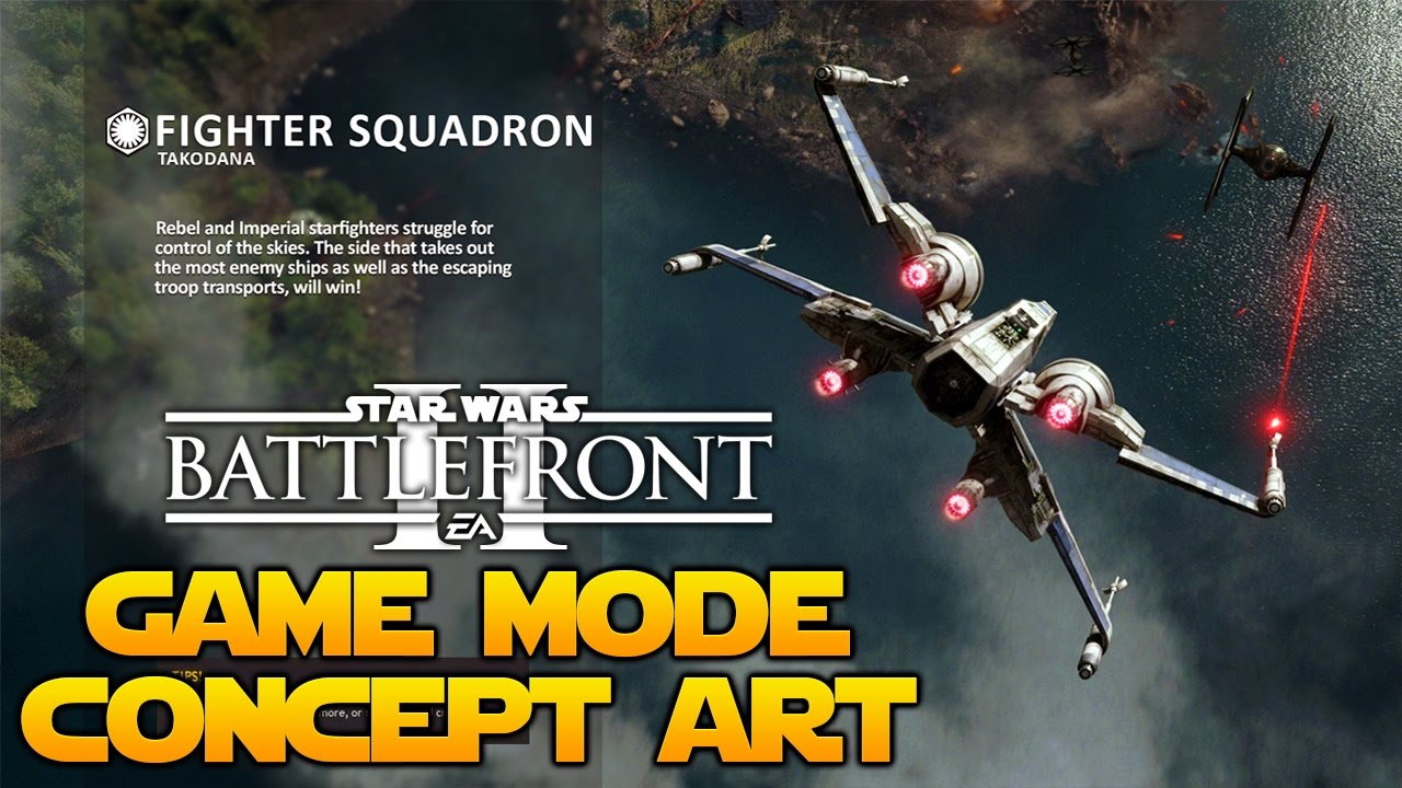EA Star Wars Battlefront 2 Game Modes Fan Made Concept Art