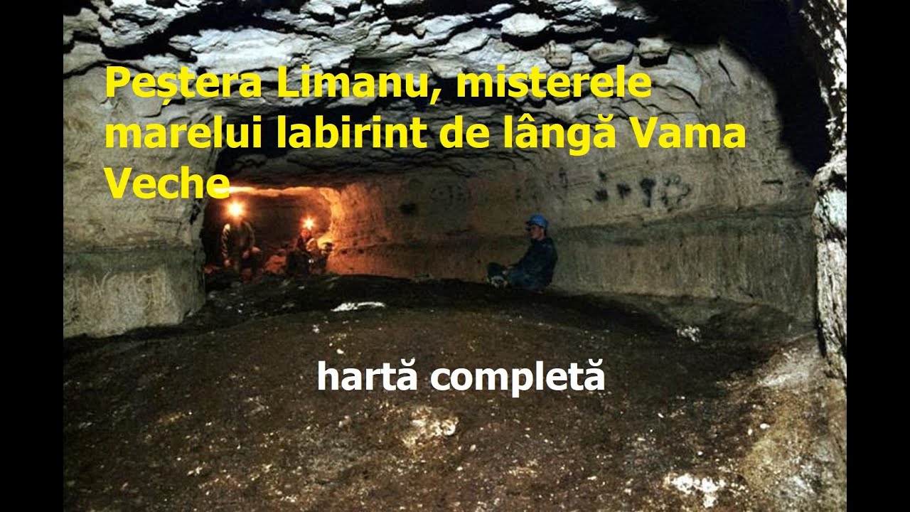 Peștera Limanu, misterele marelui labirint de lângă Vama Veche (Dobrogea), hartă completă, speologie