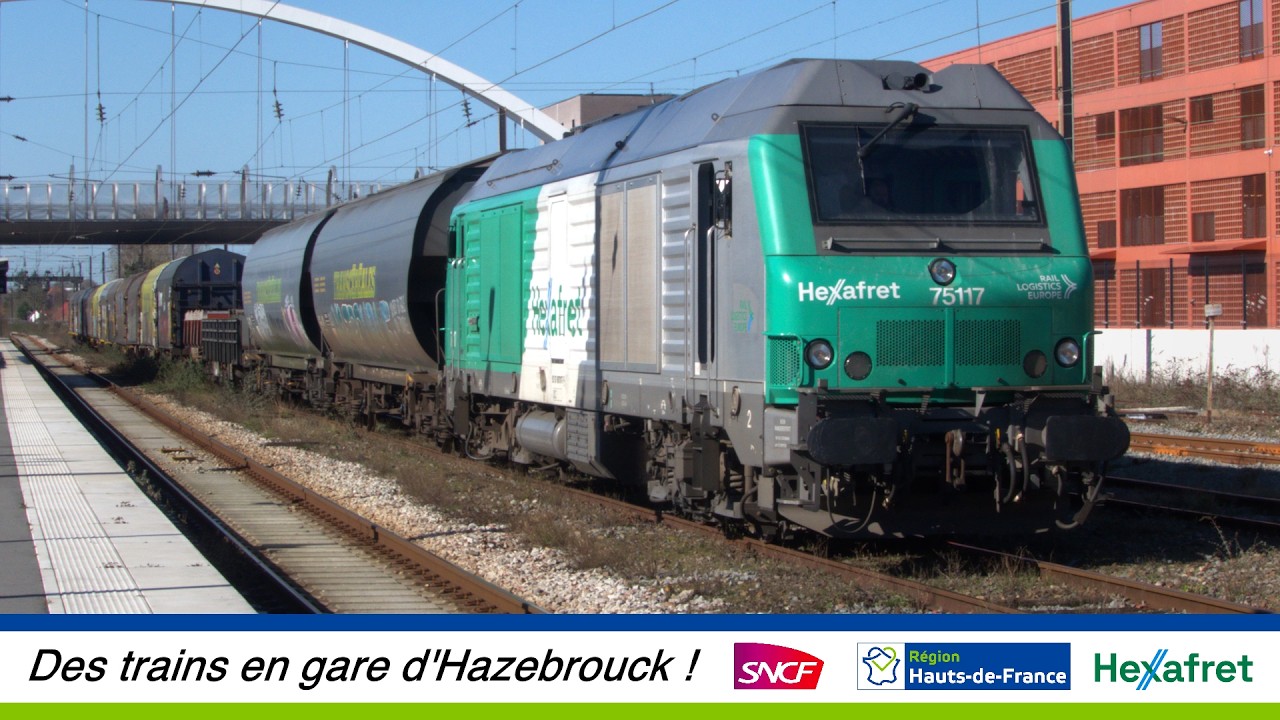Des trains en gare d'Hazebrouck !