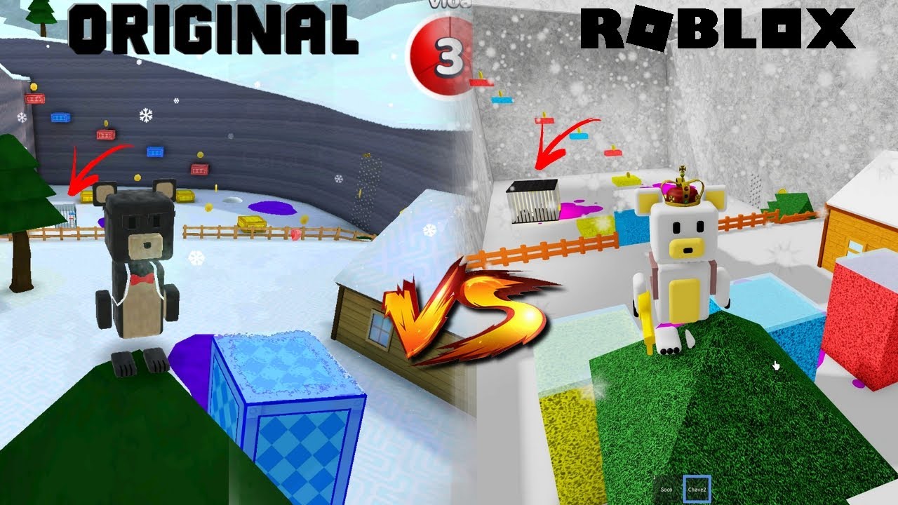 jogo do urso comparação, roblox X super bear adventure, vale nevado, diferenças e semelhanças, kids