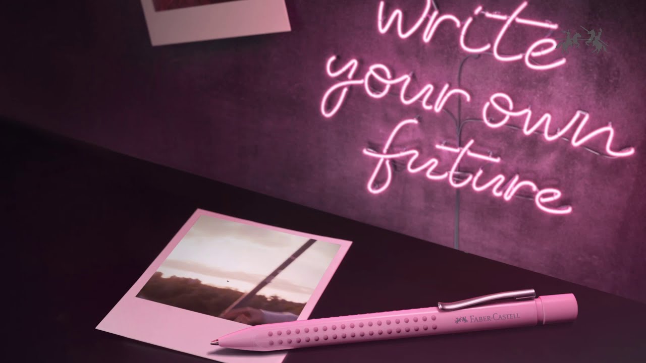 Write your own future - Grip Ballpoint Pen - Faber-Castell