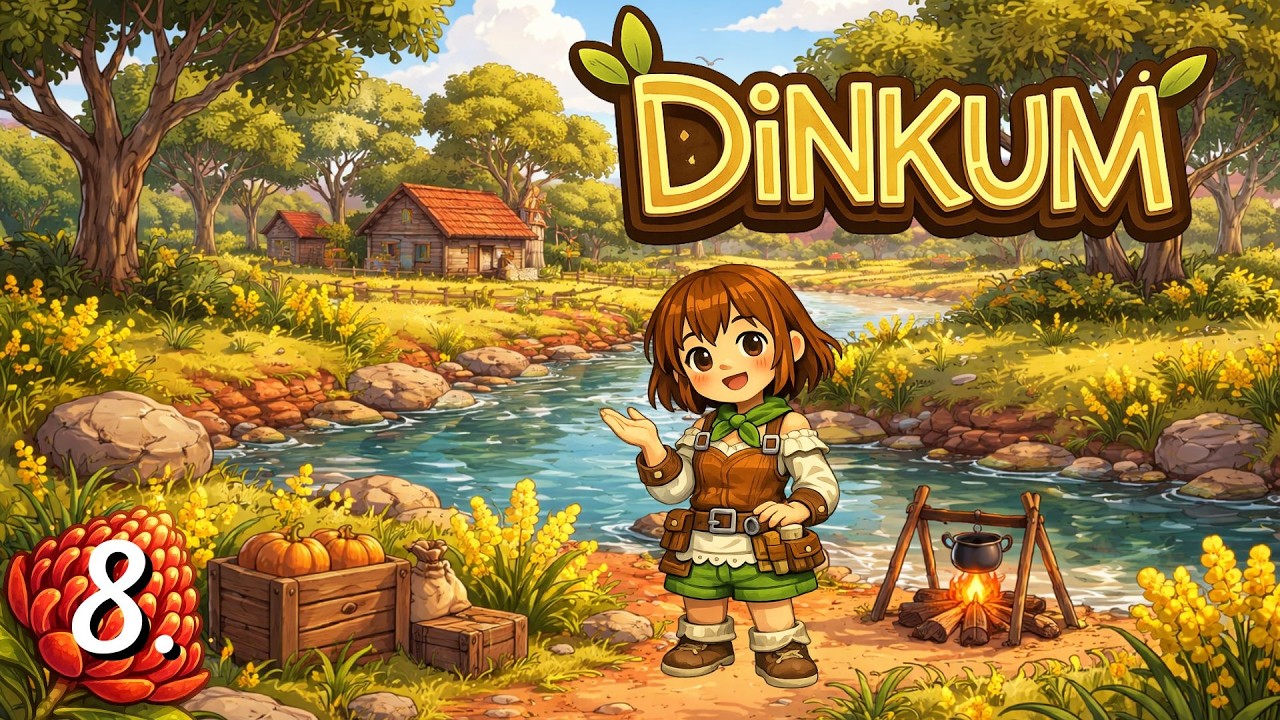 🦘 Dinkum 🦘 - Folge 8 | Platz machen und eine Anschlagtafel bauen⌛