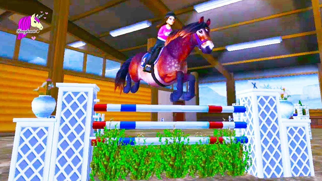 Learning To Jump ! Star Stable Online Horse  Game