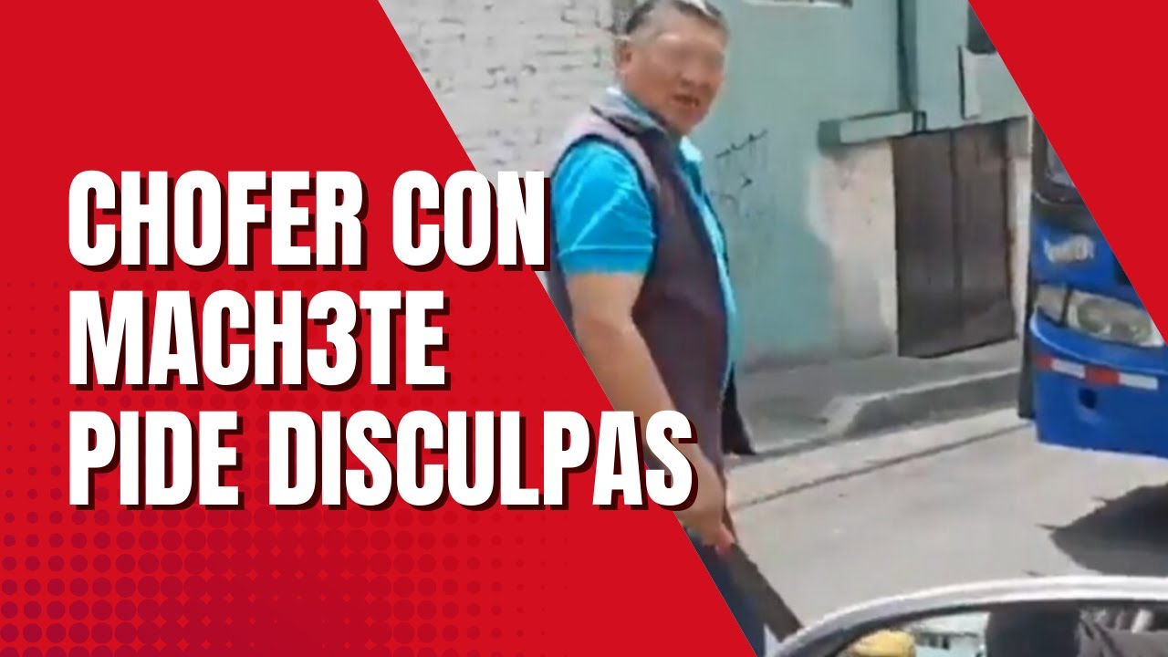 Conductor que amenazó con machete en Quito, pidió disculpas a la ciudadanía