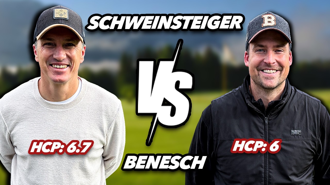 Matchplay gegen Tobi Schweinsteiger - er ist ein fantastischer Golfer!
