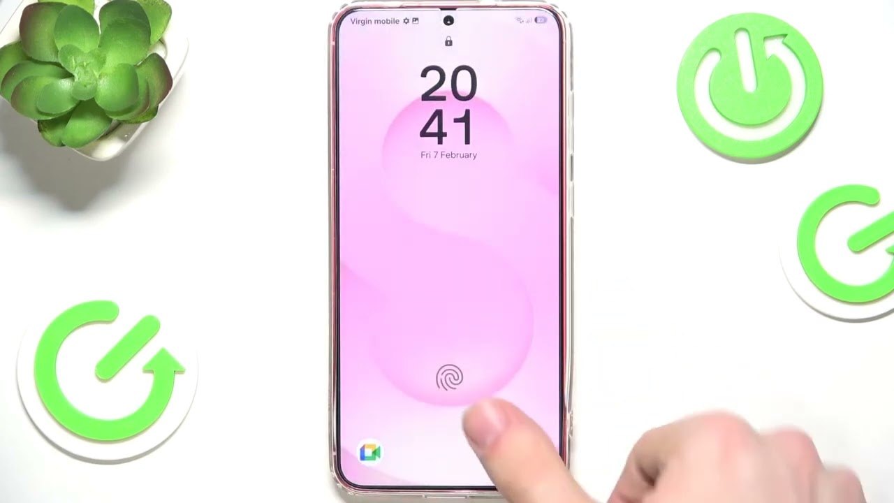 SAMSUNG Galaxy S25+ &ndash; Geschwindigkeit des Fingerabdrucksensors testen
