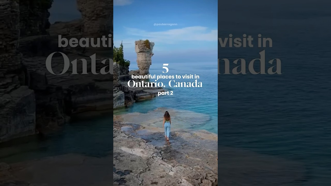 5 Beautiful Places to visit in Ontario - pt 2  #travel #discoveringcanada #ontariotravel