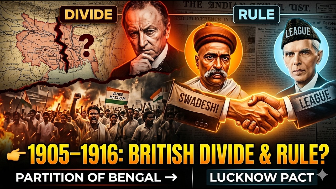 Indian Freedom Struggle Part 1 (1905–1916) | | Modern History UPSC Story - BY- Byom Sir