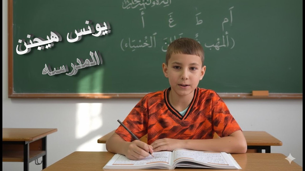 يونس ومشكلته معايا في درس العربي 🤦‍♂️مصري في المانيا