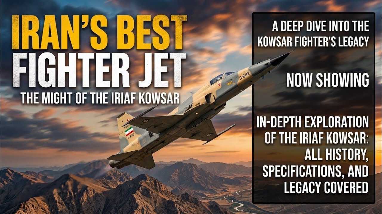)IRAN&rsquo;S BEST FIGHTER JET: The Kowsar Revealed