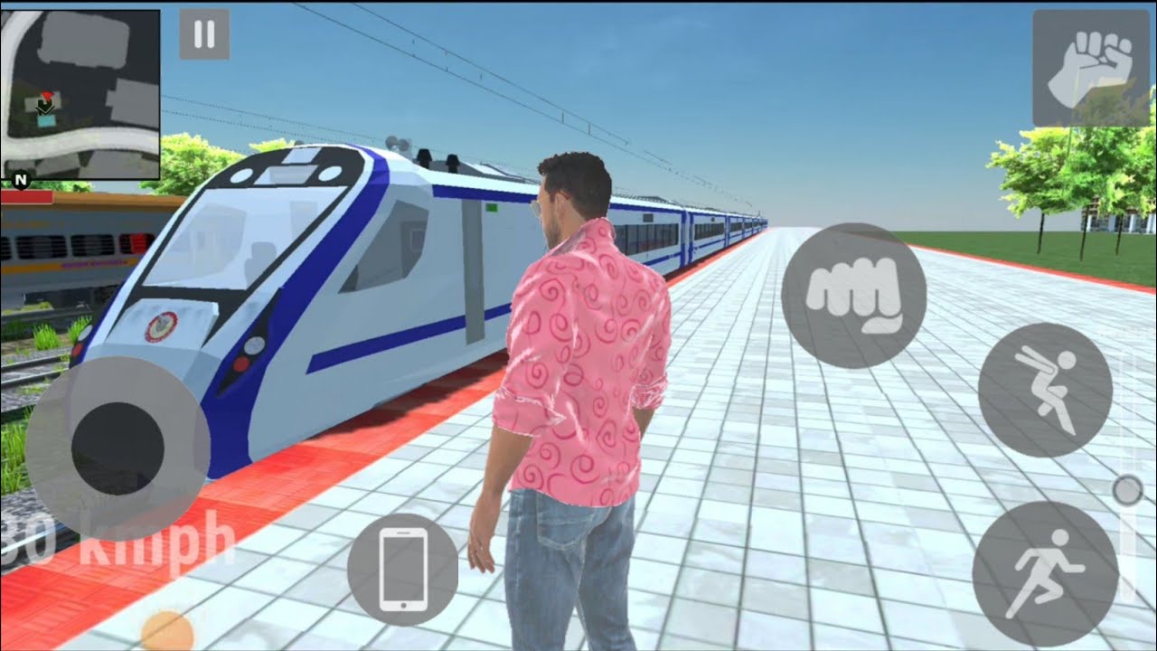 NEW VANDE MATRAM TRAIN IN🚅 भारतीय चोरी ऑटो सिम्युलेटर💥 Indian Theft Auto Simulator    | New update