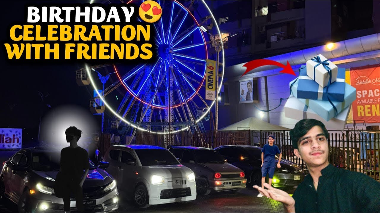 BIRTHDAY CELEBRATION WITH FRIENDS 😍