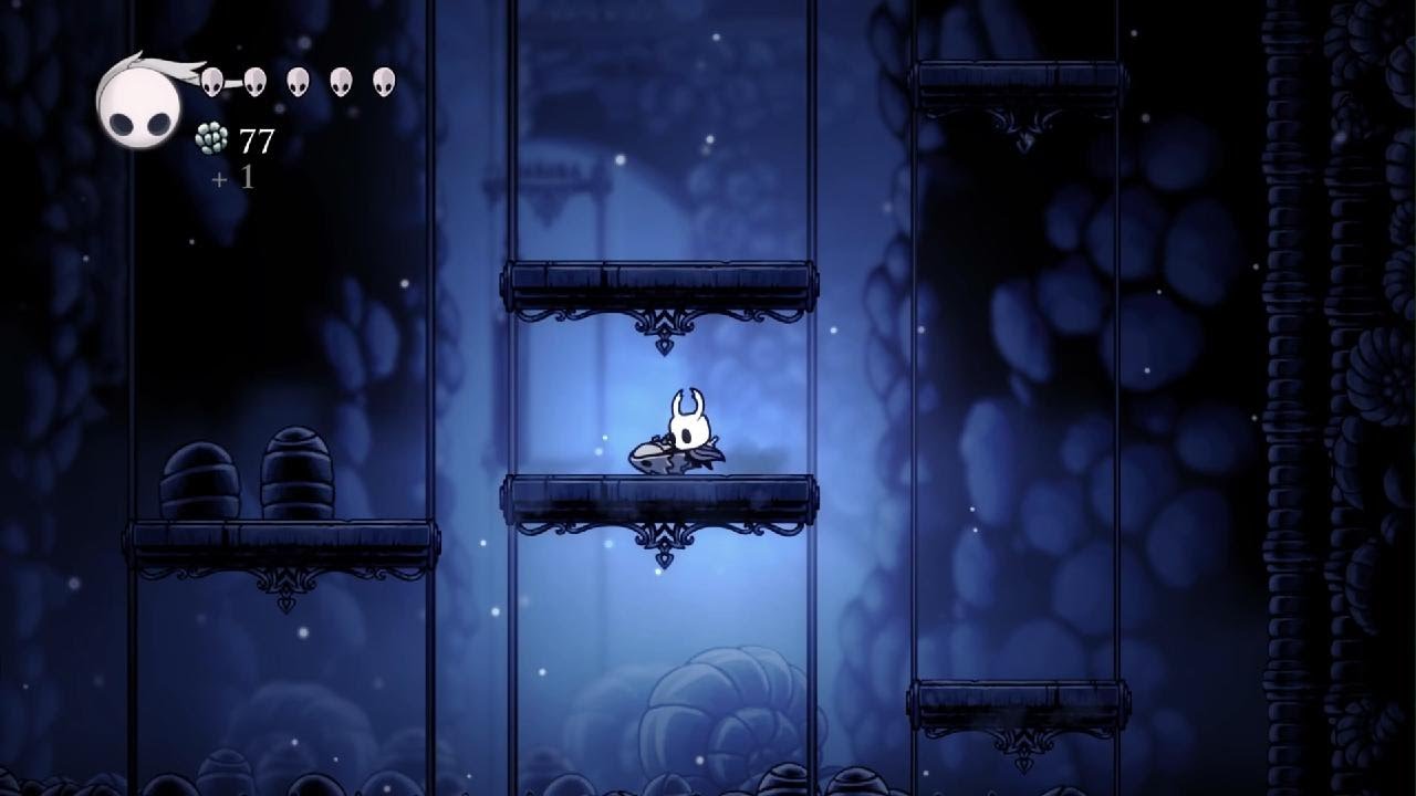 Hollow Knight footage for School.