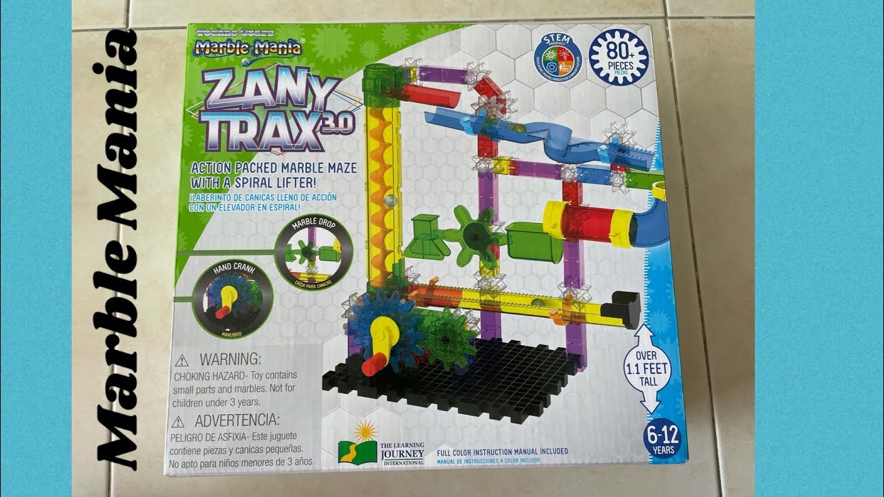 Unboxing - Marble Mania Zany Trax 3.0