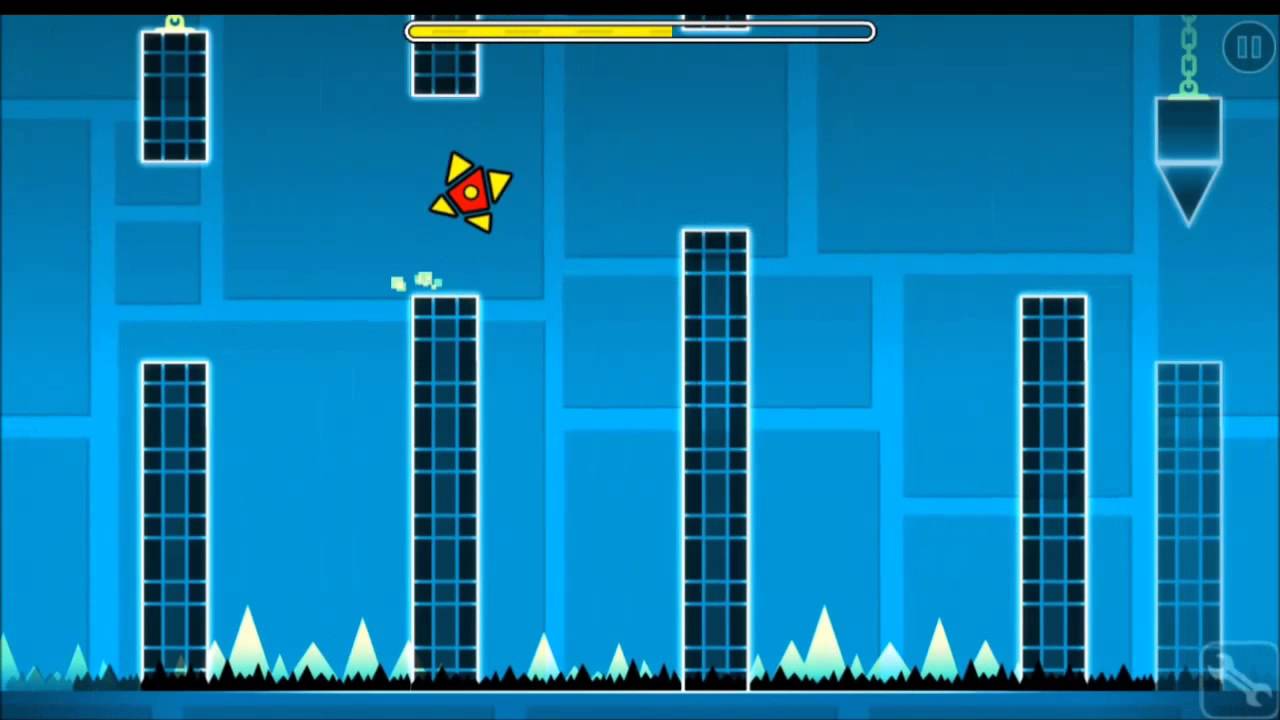 HD Geometry Dash Livello 3 - Polareist - Tutti i Gettoni/Stelle