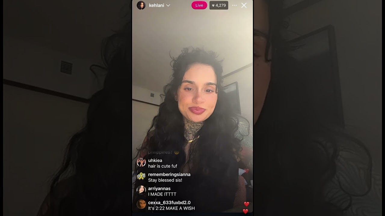 Kehlani IG Live &bull; Tapping In With The Fans
