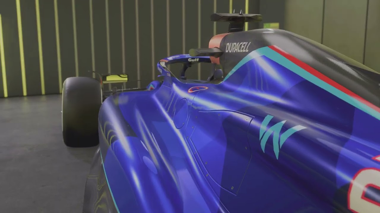 F1 23 Williams F1 Race Car Showcase 4K