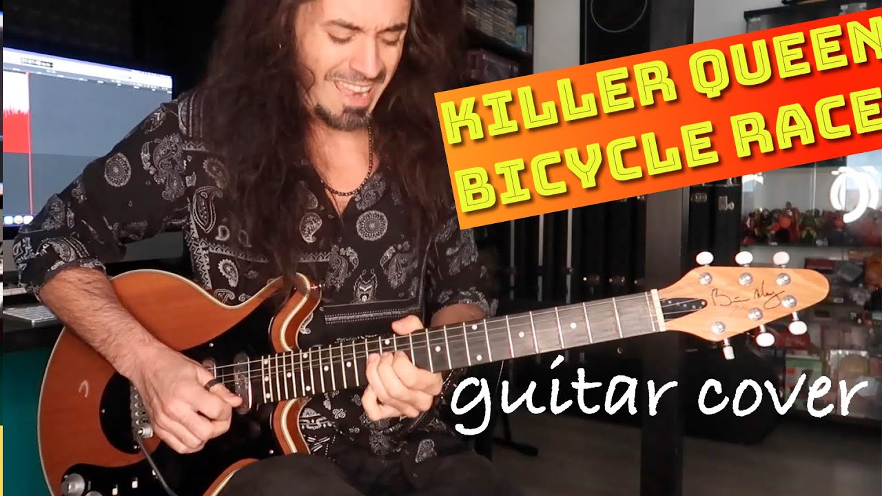 Killer Queen - Bicycle race Guitar cover 