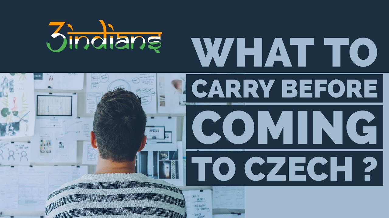 What to carry before traveling to Czech ? || @3indians