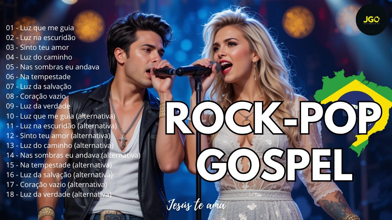 🇧🇷 POP-ROCK GOSPEL 2025: Louvor Pop-Rock Que Incendeia: As Melhores M&uacute;sicas Crist&atilde;s Atuais!